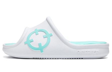 RIGORER Skyrim 1 Slide Slippers Men's White Green