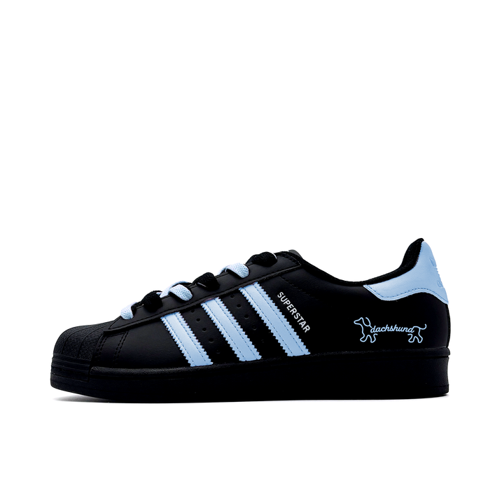 Custom Sneakers adidas originals Superstar 2 Blue Tone Puppy Simple Trendy Comfortable Versatile Cute Campus Style Low-Top Skate Shoes Unisex Blue