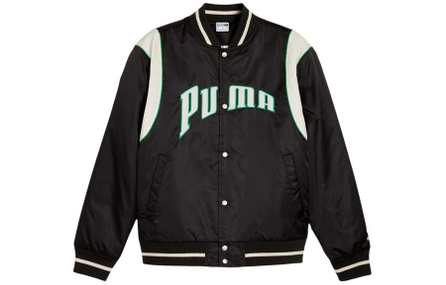 PUMA Baseball Jacket Unisex Black