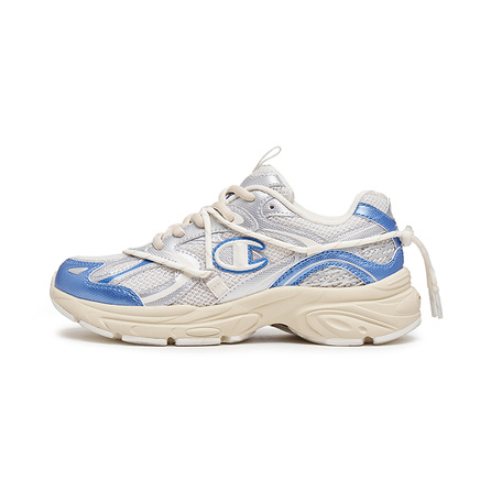 Champion Champ Roaming 1 Synthetic Leather & Fabric Low-Top Running Shoes Unisex Linen/Metallic Blue