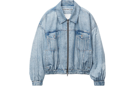 Alexander Wang Denim Bomber Jacket