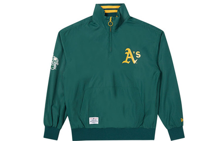 New Era FW21 Jacket Unisex Dark Green