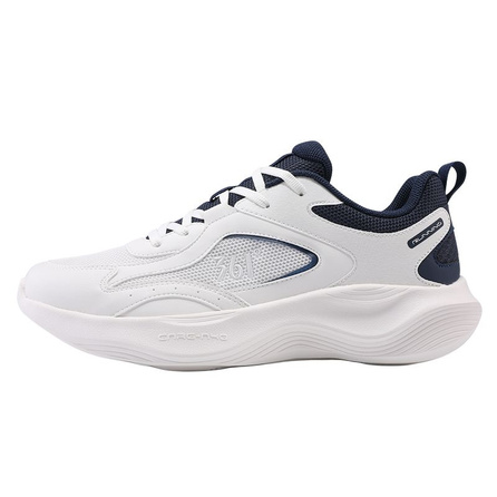 361° Sporty Fashion Comfortable Low-Top Casual Running Shoes Men's White-Blue