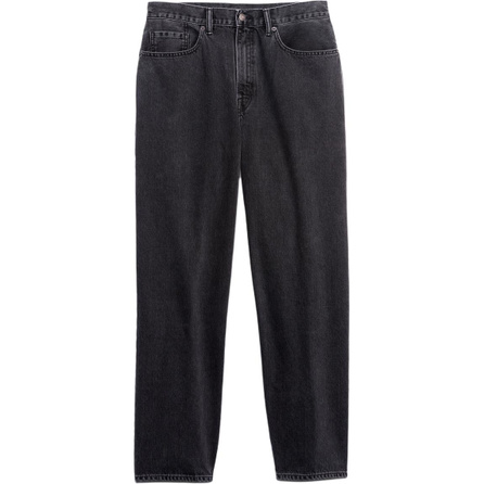 GAP Stiff Non-Stretch Mid-Rise Pure Cotton Loose Wide-Leg American Jeans Men's
