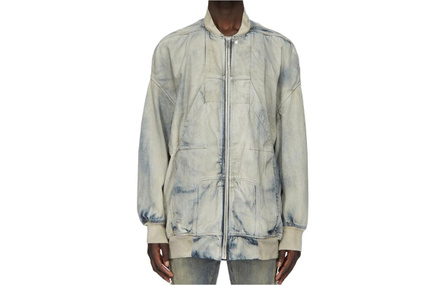 Rick Owens DRKSHDW SS24 Denim Jacket Men's Sky Color
