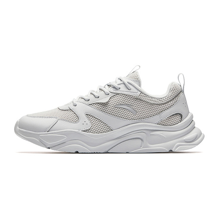 Super Anta 'Little Millennium' Casual Retro Slip-Resistant Height-Increasing Low-Top Dad Shoes Men's Grey