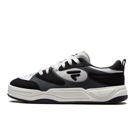 FILA FUSION BANK II DX CVS Cool Skate Shoes 2nd Gen DX Canvas Version Trendy Versatile Low-Top Casual Shoes Men's Black Gray