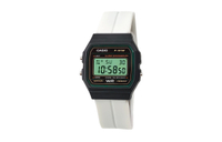 CASIO Custom Series Green Resin Case F-91WM-3A Custom 'Sugar Frost Hacker' Quartz Movement Stainless Steel Band Japanese Korean Watch Men's Black Dial Виноградно-зеленое зеркало