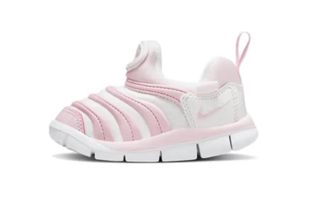 Nike Dynamo Free Durable Breathable Low-Top Toddler Shoes White Pink Infant And Toddler