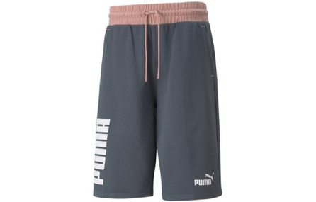 PUMA Casual Shorts Men Gray Blue