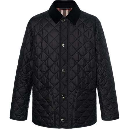 Burberry Diamond Classic Check Long Sleeve Cotton Jacket Men's