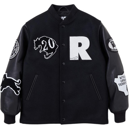 NEIGHBORHOOD x WTAPS x RATS Collaboration WTAPS x RATS SS25 Sleeve Patch Logo Snap Closure Jacket Unisex
