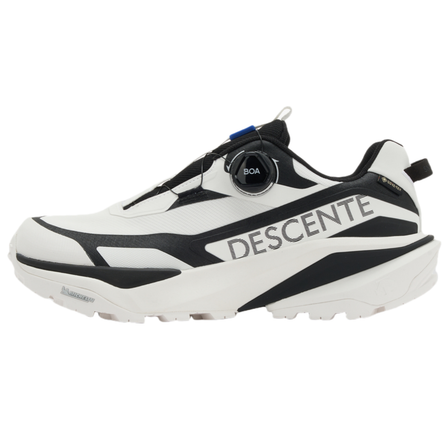 DESCENTE SKI STYLE Series GORE-TEX Comfortable Wear-Resistant Waterproof Low-Top Hiking Shoes Unisex Black White