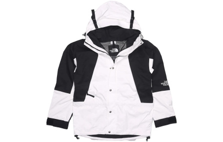 THE NORTH FACE Water-Resistant Windproof Breathable Windbreaker Jacket Unisex White