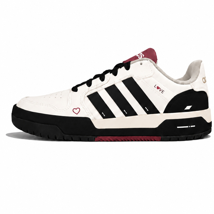 [Custom Sneakers] adidas ENTRAP Split Leather Love Lettering Campus Style Couple Minimalist Fashion Low-Top Skate Shoes Unisex