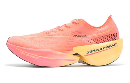361° Flying Future 1.5 Running Shoes Unisex Low-Top Fluorescent Begonia Pink/Cheese Yellow
