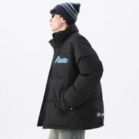 FIDO DIDO Puffer Jackets Unisex черное