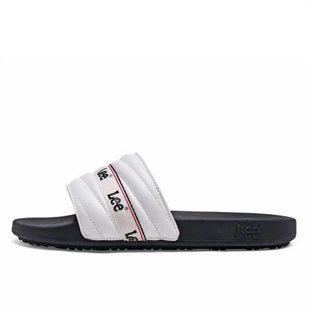 Lee Summer Casual Thick Sole Non-Slip Anti-Odor Outdoor Slide MD Rubber Stitching One-Strap Sandals Men's
