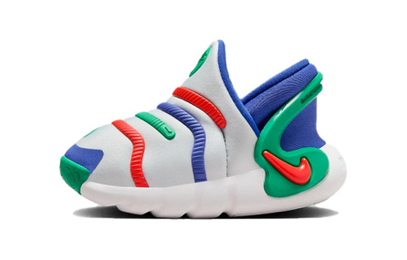 Nike Dynamo Go 2 EasyOn TD 'Grey Green Picante Red'