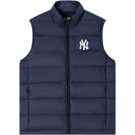New Era MLB New York Yankees Fashion Stand Collar Zip-Up Down Vest Unisex