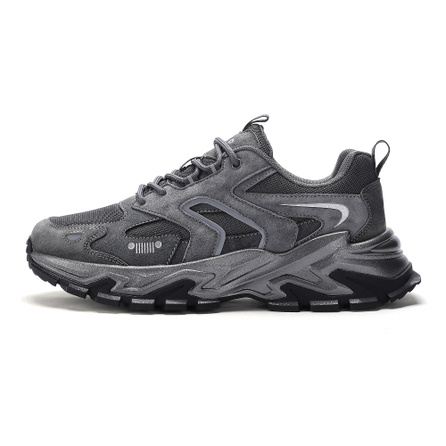 JEEP SPIRIT Anti Slip And Wear Resistant Height Increasing Low Top Chunky Sneakers Men's