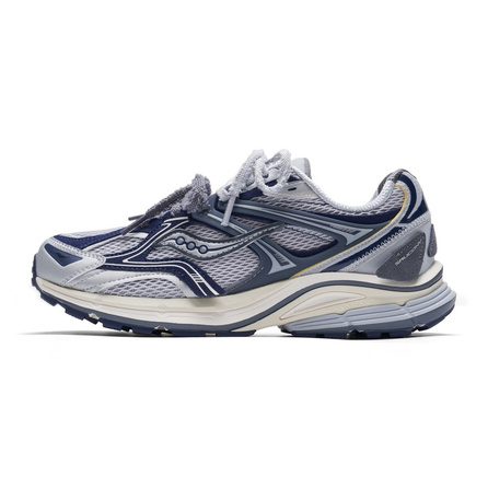 Saucony Kinvara 4 re sp Special Edition Deconstructed Series Comfortable Retro Running Shoes Unisex Silver Grey