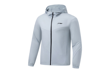 LINING Running Collection Sun Protection Clothing Men Mist Blue