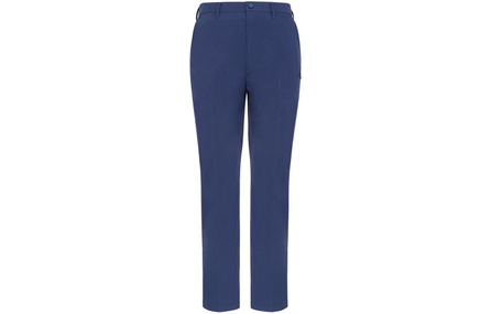 LI-NING 1990 Commute Series Casual Simple Long Pants Suit Pants Men's Deep Navy Blue