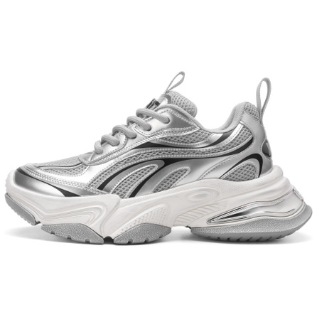 PMT Fashion Casual Fashion Retro Versatile Commute Cushioned Slip-Resistant Wear-Resistant Heightening Low-Top Dad Shoes Unisex