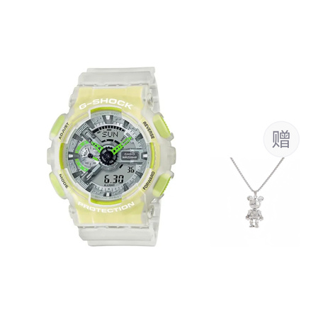 G-SHOCK WOMEN Metal Evolution Mechanical Heart Trendy Retro Square LCD Sports Quartz Movement Japanese Korean Watch Unisex Gray Dial