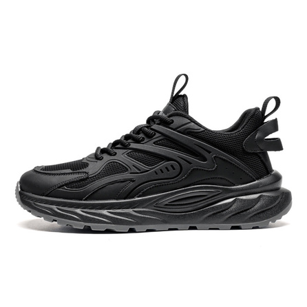 LEAVELAND Breathable Height Increasing Low-Top Casual Shoes Men's
