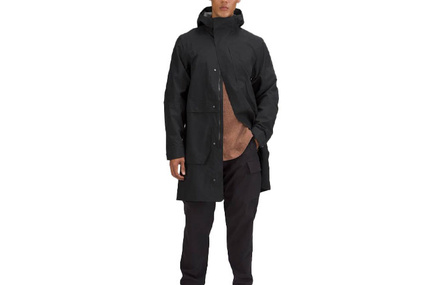 Lululemon Trench Coat Men's Black