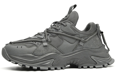 Masongarments Shark Tooth No. 2 Wear-Resistant Breathable Height Increasing Low-Top Chunky Sneakers Unisex