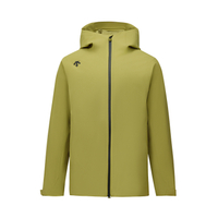 DESCENTE Training Windproof Waterproof Moisture-Permeable Down Liner Outdoor Hiking Mountaineering Two-Piece Set Jacket Men's МУ-Горчично-желтый