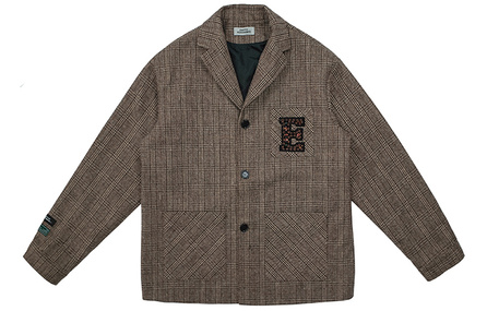 EMPTY REFERENCE Business Suits Unisex Coffee