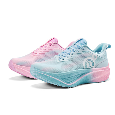 Simple Boundary Speed Carbon Plate Supercritical Foam Lightweight Professional Gear Middle School Track & Field Racing Lightweight Rebound Daily Commute Cool Slip-Resistant Breathable Low-Top Casual Fitness Test Training Marathon Running Shoes Unisex