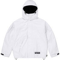 Supreme FW26 WEEK1 AOI GORE-TEX Hooded Jacket Angel Peace Embroidery Detachable Hood Jacket Unisex Белый/Белизна