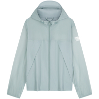 CALVIN KLEIN Jeans Windproof Outdoor Trendy Casual Sports Hooded Zip-Up Jacket Men's PNG-Синяя осенняя волна