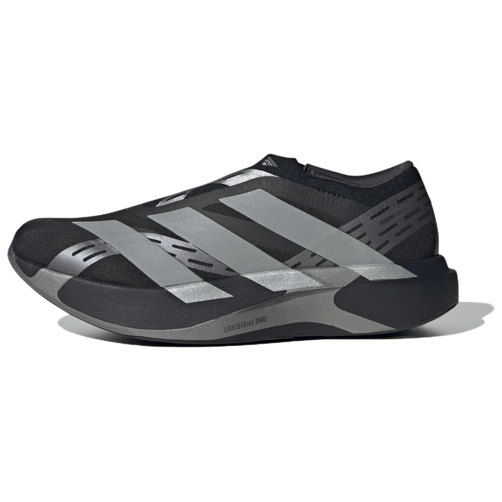 adidas Adizero Evo SL LACELESS Comfortable Lightweight Low-Top Running Shoes Men's Black