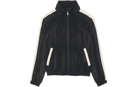 SAINT LAURENT Monogram Zip Up Jacket
