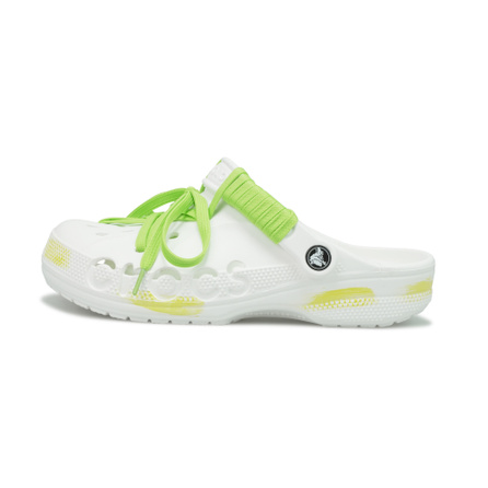 【Custom Shoes】Crocs EVA Classic Clog Graffiti Fashion Trendy Comfortable Commute Outdoor Clogs Unisex White