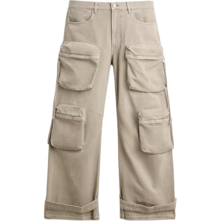 ZARA Loose Comfort Minimalist Versatile Jeans Men's
