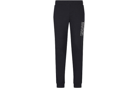 EMPORIO ARMANI Knitted Sweatpants Men Navy Blue