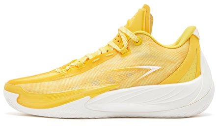 Qiaodan Men's 'Golden Python' Low-Top Basketball Shoes - Yellow