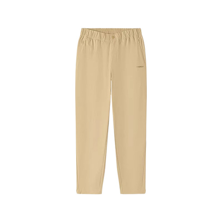 Skechers SS26 Solid Color Mid-Rise Straight Leg Pants Men's