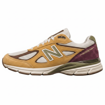 New Balance × CONCEPTS NB 990 V4 Comfortable Running Shoes Unisex Brown