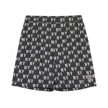 MLB New York Yankees Casual Shorts Unisex New York Yankees/Black