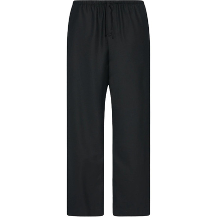 THE ROW Solid Color Wool Straight Leg Casual Pants Men's