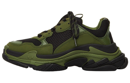 Balenciaga Triple S Dark Green Black