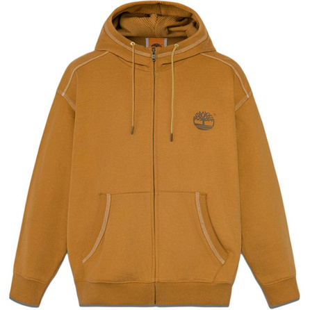 Timberland Hooded Zipper Solid Long Sleeve Jacket Men's